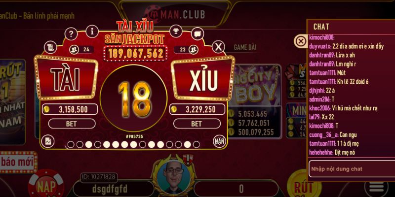 Lưu ý cho game thủ khi chơi tài xỉu Man Club