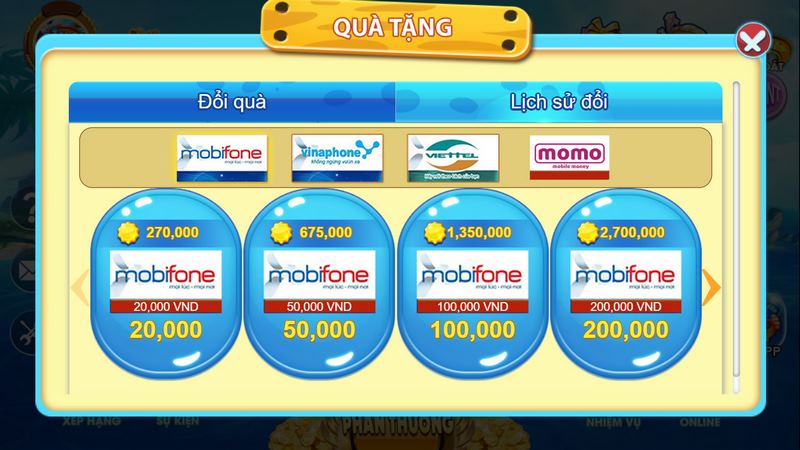 Hướng dẫn rút đổi tiền siêu nhanh game bắn cá thần tài